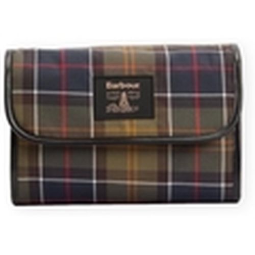 Cartera Tartan Hanging Washbag - Classic/Beacon para hombre - Barbour - Modalova