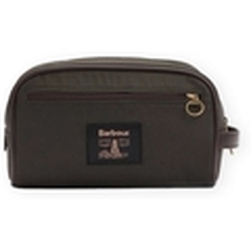 Cartera Bolsa Wax Washbag - Olive para hombre - Barbour - Modalova