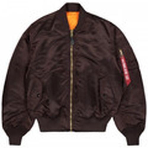 Chaqueta 100101 MA-1 HERITAGE BOMBER-696 HUNTER BROWN para mujer - Alpha Industries - Modalova