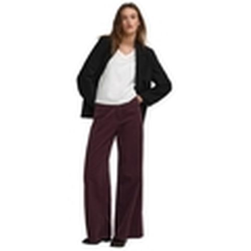 Pantalones Nessa X-Wide Cord Trousers - Fudge para mujer - Only - Modalova