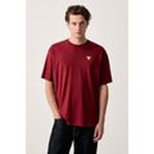 Tops y Camisetas M4YI46 K8FQ4 TRIANGLE TEE-A50U VINEYARD para hombre - Guess - Modalova