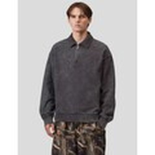 Jersey SUDADERA LAMBERT POLO SWEAT BLACK MOON WASH para hombre - Carhartt - Modalova