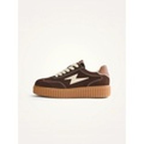 Deportivas Moda Maggie Emblem Lace Chocolat para mujer - Vanessa Wu - Modalova