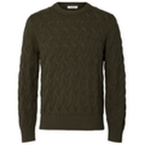 Jersey Noos Carlos Knit - Forest Night para hombre - Selected - Modalova