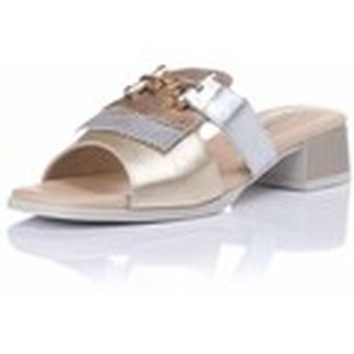 Sandalias de tacón Sandalia con flecos - Piel para mujer - Pitillos - Modalova
