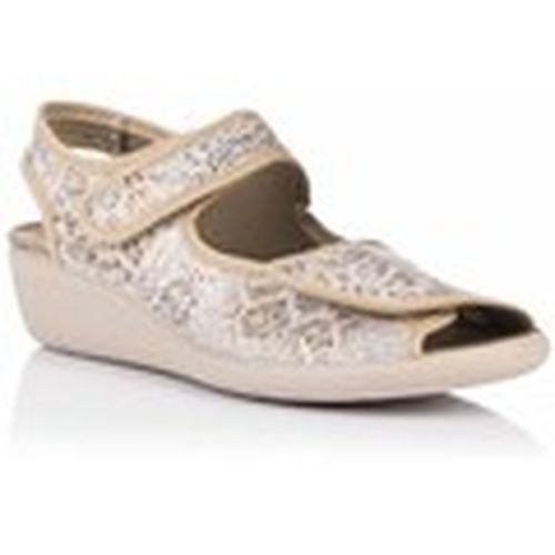 Sandalias con plataforma Zapatilla con velcros para mujer - Cm Confort - Modalova