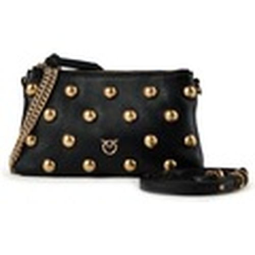 Bolso 107020 A0qo Double Mini Full Studs para mujer - Pinko - Modalova