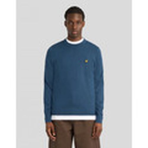 Jersey KN2110VC MERINO CREW-W329 AEGEAN BLEU para hombre - Lyle & Scott - Modalova
