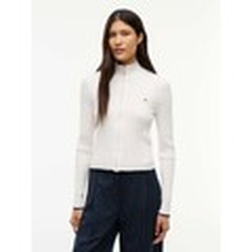 Jersey Tjw Micro Cable Zipt para mujer - Tommy Jeans - Modalova