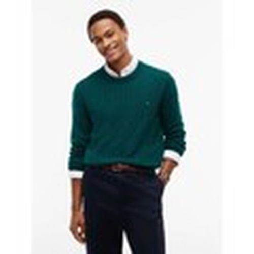Jersey Lambswool Cable Crew para hombre - Tommy Hilfiger - Modalova