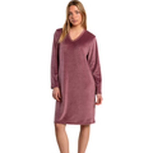 Camisones Camisón de terciopelo manga larga Night Garden para mujer - Admas - Modalova