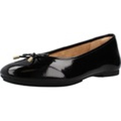 Bailarinas Delicato Bow Textured Patent-leather Bal para mujer - FitFlop - Modalova