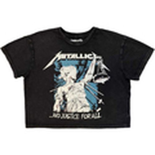 Camiseta Justice Squares para mujer - Metallica - Modalova