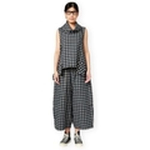 Pantalones Trousers 260078 - Black/Checks para mujer - Wendy Trendy - Modalova