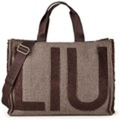 Bolso 2f6037 T0300 Tote Check para mujer - Liu Jo - Modalova