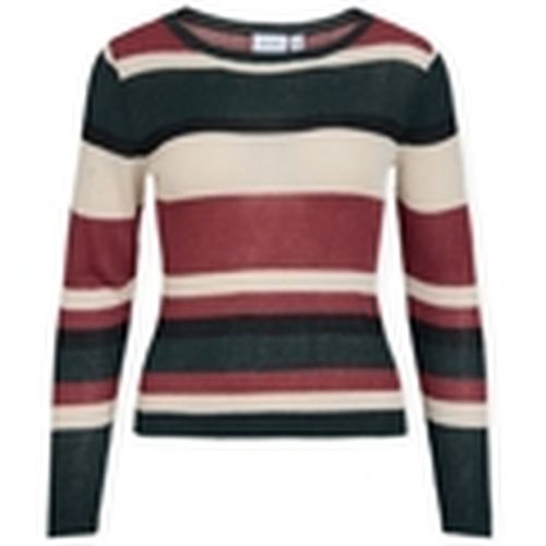 Jersey Ember Open Knit - Super Light Natural Melange/ para mujer - Vila - Modalova