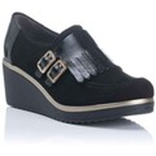 Mocasines Mocasín con cuña - Piel para mujer - Pitillos - Modalova