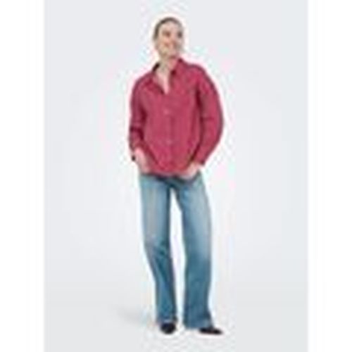 Camisa 15360468 OREGON-DEEP CLARET para mujer - Only - Modalova