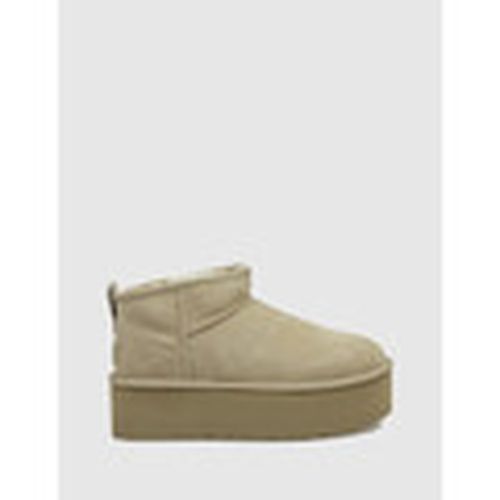 Botines BOTÍN CLASSIC ULTRA MINI PLATFORM BEIG para mujer - UGG - Modalova