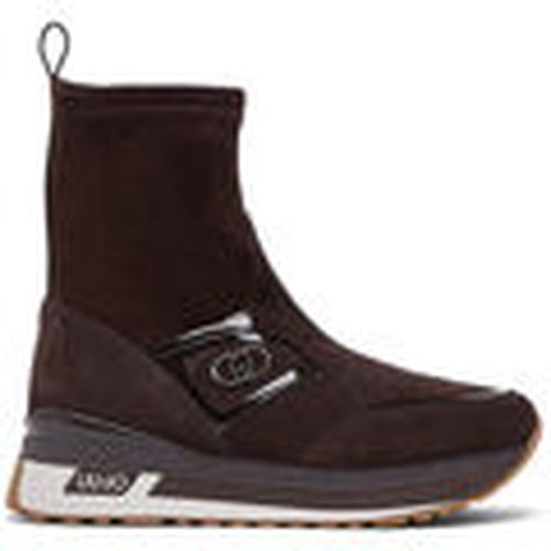 Deportivas Moda Sneakers boots en ante para mujer - Liu Jo - Modalova