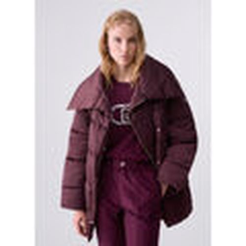 Chaqueta Cazadora acolchada over en nailon brillante para mujer - Liu Jo - Modalova
