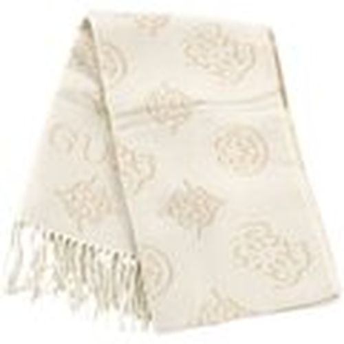 Bufanda Sciarpa Donna Bianco Beige Oro AW5654POL03-AI27-BNN para mujer - Guess - Modalova