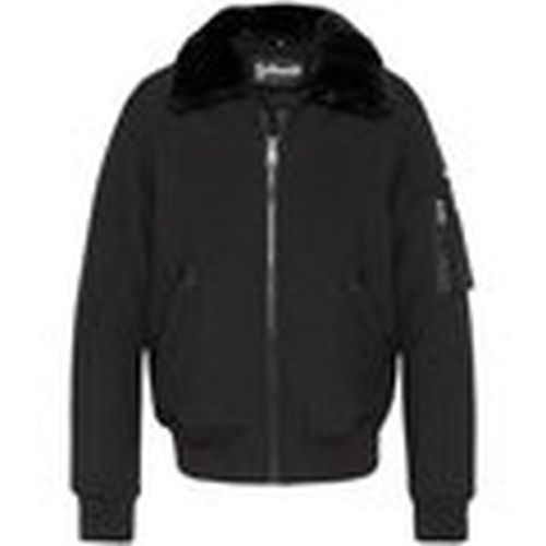 Cazadora Giacca Bomber Uomo Nero AIRLINES-N-AI27 para hombre - Schott - Modalova
