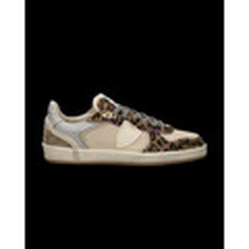 Deportivas Moda PGLD AXE1 PGAL LOW-BEIGE ANIMALIER para mujer - Philippe Model - Modalova