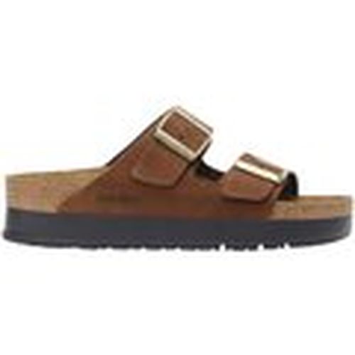 Sandalias arizona_flex_platform_dark_ta para mujer - BIRKENSTOCK - Modalova