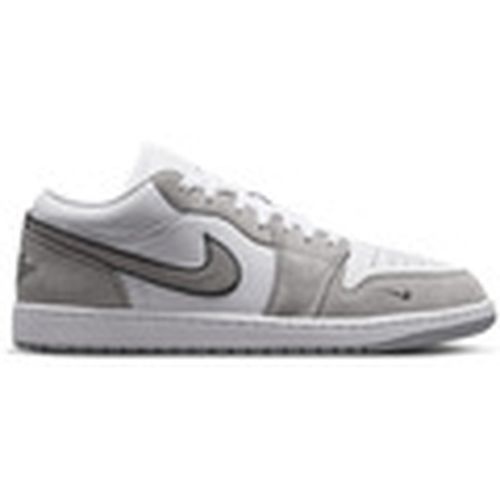 Deportivas Moda Jordan 1 Low White Iron Grey para mujer - Nike - Modalova