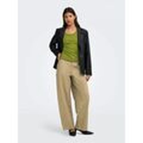 Pantalón cargo 15371522 CLAIR MW BARREL-CORNSTALK para mujer - Only - Modalova