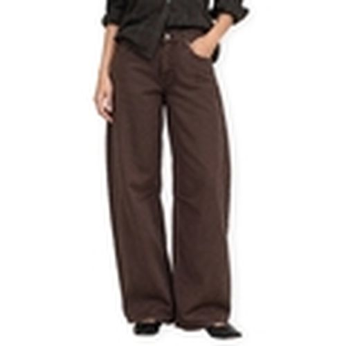 Vaqueros anchos Calças Calla Baggy - Chocolate Torte para mujer - Only - Modalova