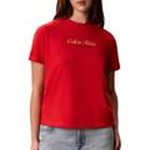 Camiseta Classic Script para mujer - Calvin Klein Jeans - Modalova