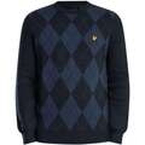 Jersey Jersey de algodón merino con estampado de rombos para hombre - Lyle & Scott - Modalova