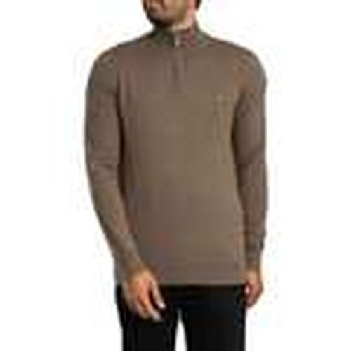 Jersey Jersey de punto de algodón merino con cremallera de un cuarto para hombre - Lyle & Scott - Modalova