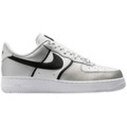 Deportivas Moda Air Force 1 Low '07 LV8 Metallic Silver White Black para mujer - Nike - Modalova