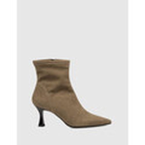 Botines BOTÍN SELMI TAUPE para mujer - Obvio - Modalova