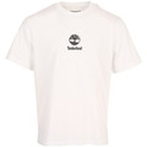Camiseta Print Stack Logo Short para hombre - Timberland - Modalova