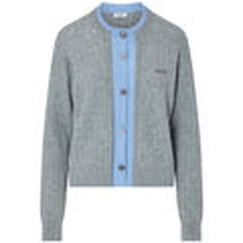 Chaqueta de punto Cárdigan con botones joya para mujer - Liu Jo - Modalova