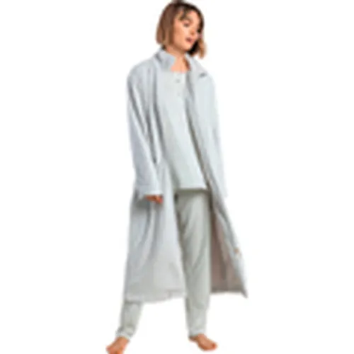 Polar Chaqueta larga de interior Grey Dots para mujer - Admas - Modalova