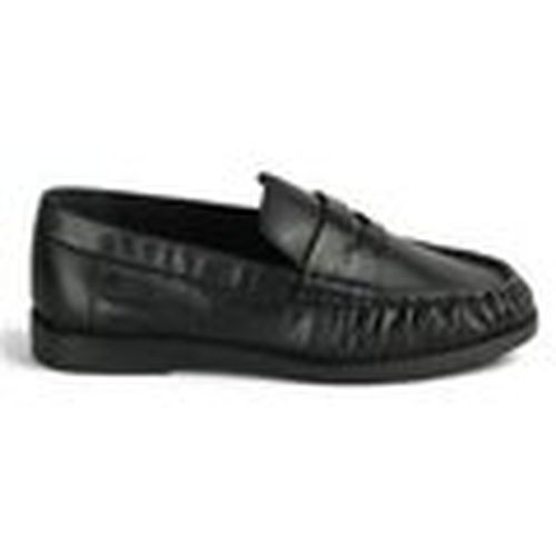 Zapatos de tacón mocasin fruncido para mujer - Lolas - Modalova
