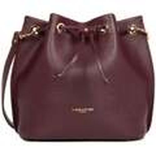 Bolso de mano Saco M Alba Double Borgoña Oscuro para mujer - LANCASTER - Modalova