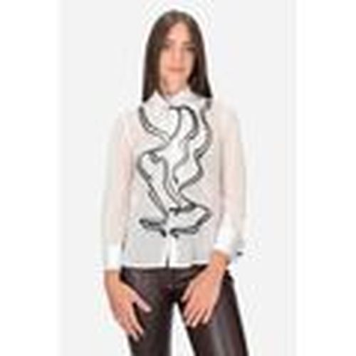 Camisa CA21067E2-309 para mujer - Elisabetta Franchi - Modalova