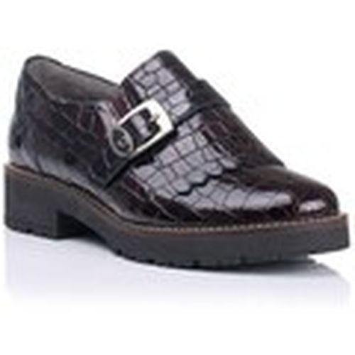 Mocasines Mocasín en piel coco para mujer - Pitillos - Modalova