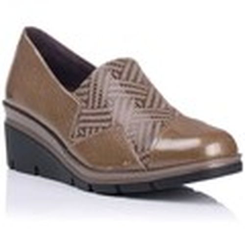 Mocasines Mocasín con cuña - Piel para mujer - Pitillos - Modalova