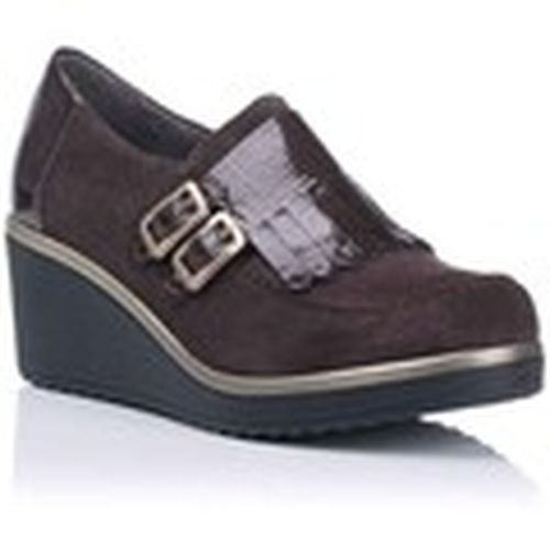 Mocasines Mocasín con cuña - Piel para mujer - Pitillos - Modalova