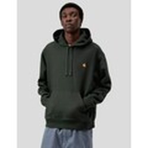 Jersey SUDADERA HOODED AMERICAN SCRIPT SWEATSHIRT RAVEN para hombre - Carhartt - Modalova