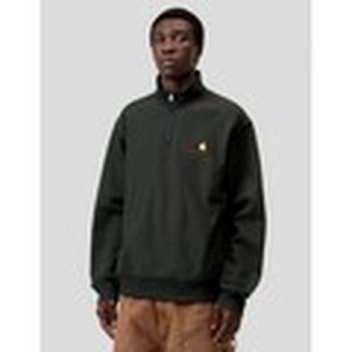 Jersey SUDADERA HALF ZIP AMERICAN SCRIPT RAVEN para hombre - Carhartt - Modalova