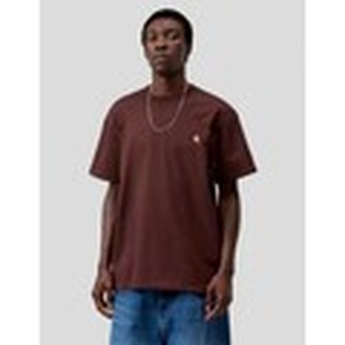 Camiseta CAMISETA AMERICAN SCRIPT TEE AMARONE para hombre - Carhartt - Modalova