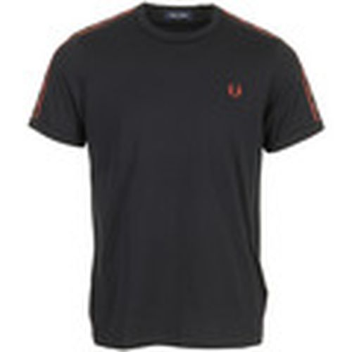 Camiseta Contrast Tape Ringer T-Shirt para hombre - Fred Perry - Modalova